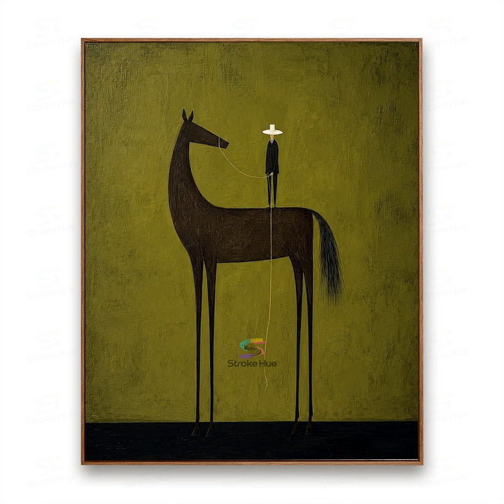 Olive Tallkeeper-Dark Horse Painting