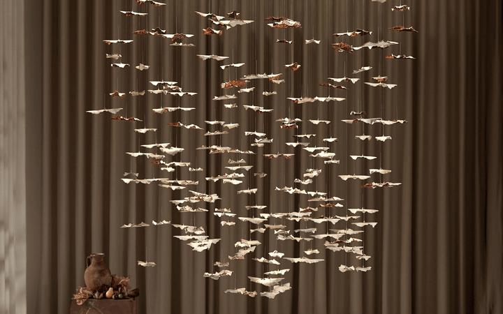 Leaf Twisted Sculptural Customize Chandelier