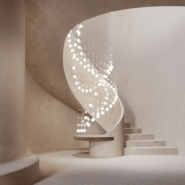 Pearl Curtain Customize Chandelier