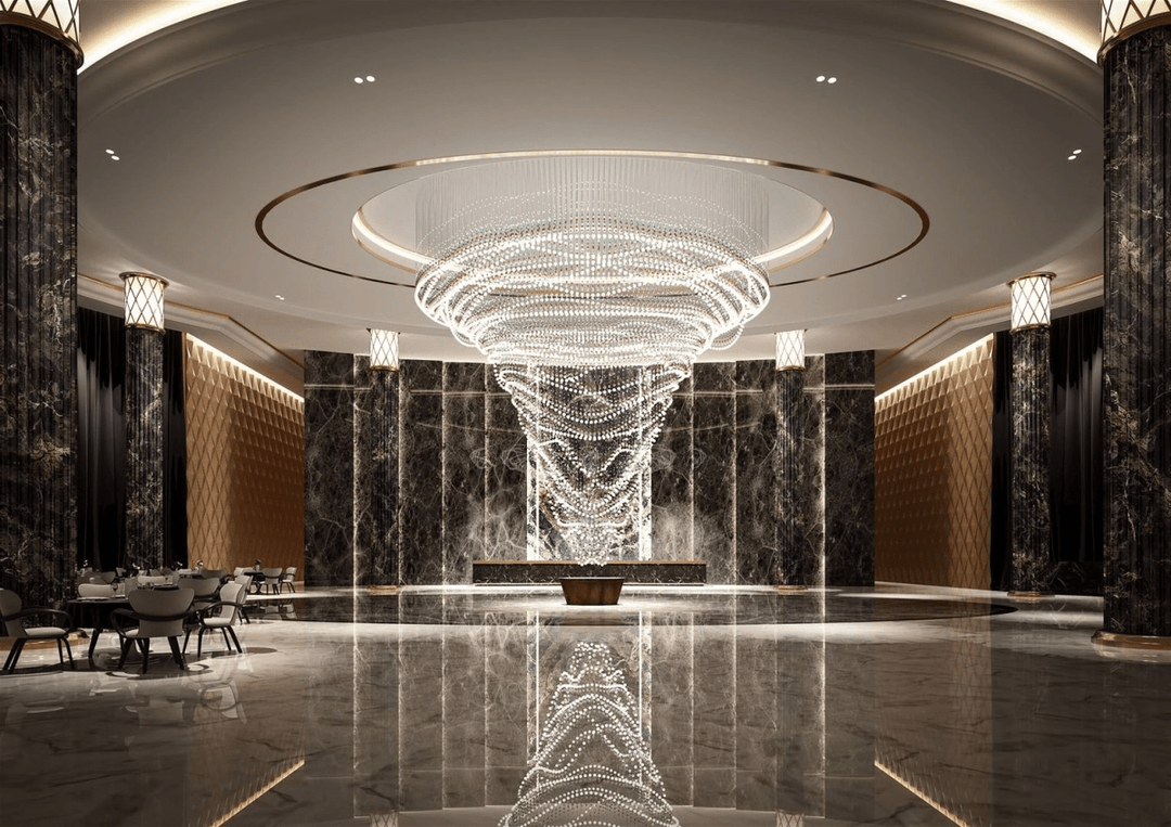Pearl Curtain Customize Chandelier