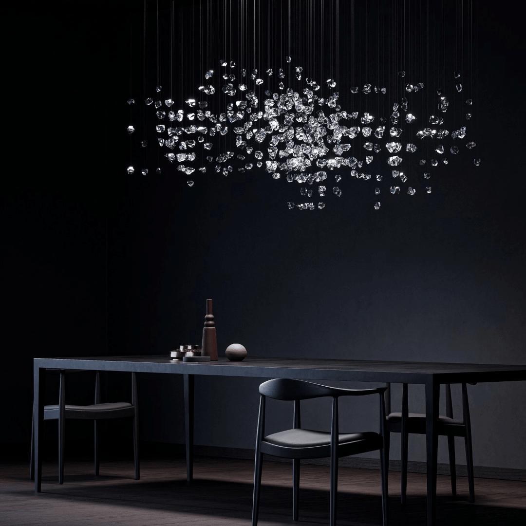 Raw Crystal Customize Chandelier