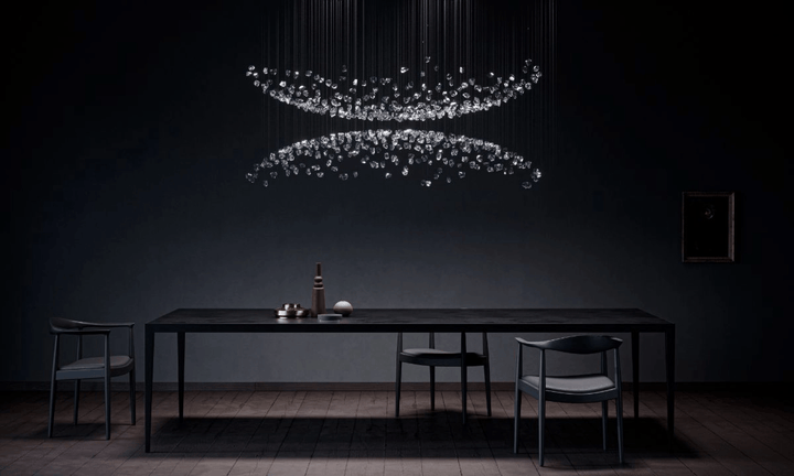 Raw Crystal Customize Chandelier