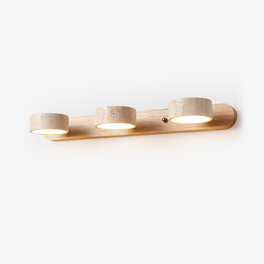Travertine Duo Rechargeable Wall Light