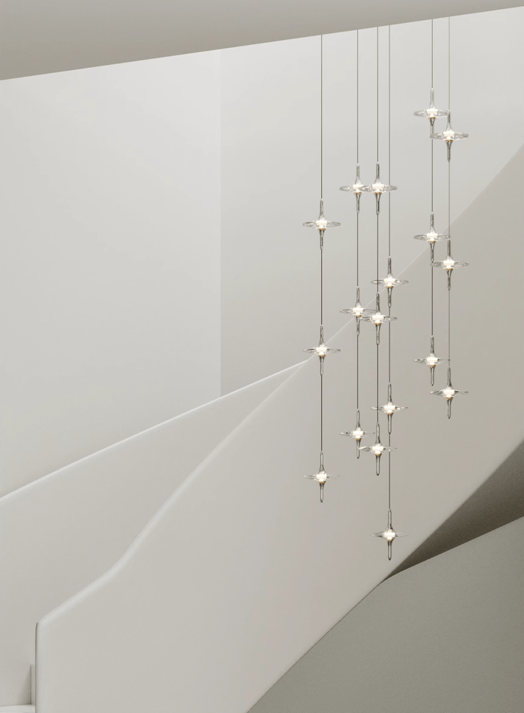 Starfall Staircase Chandelier