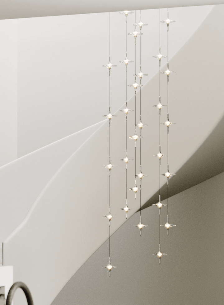Starfall Staircase Chandelier