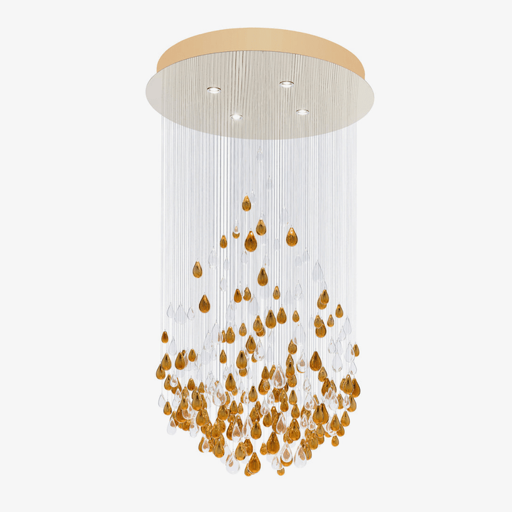 Droplets Sculpture Chandelier