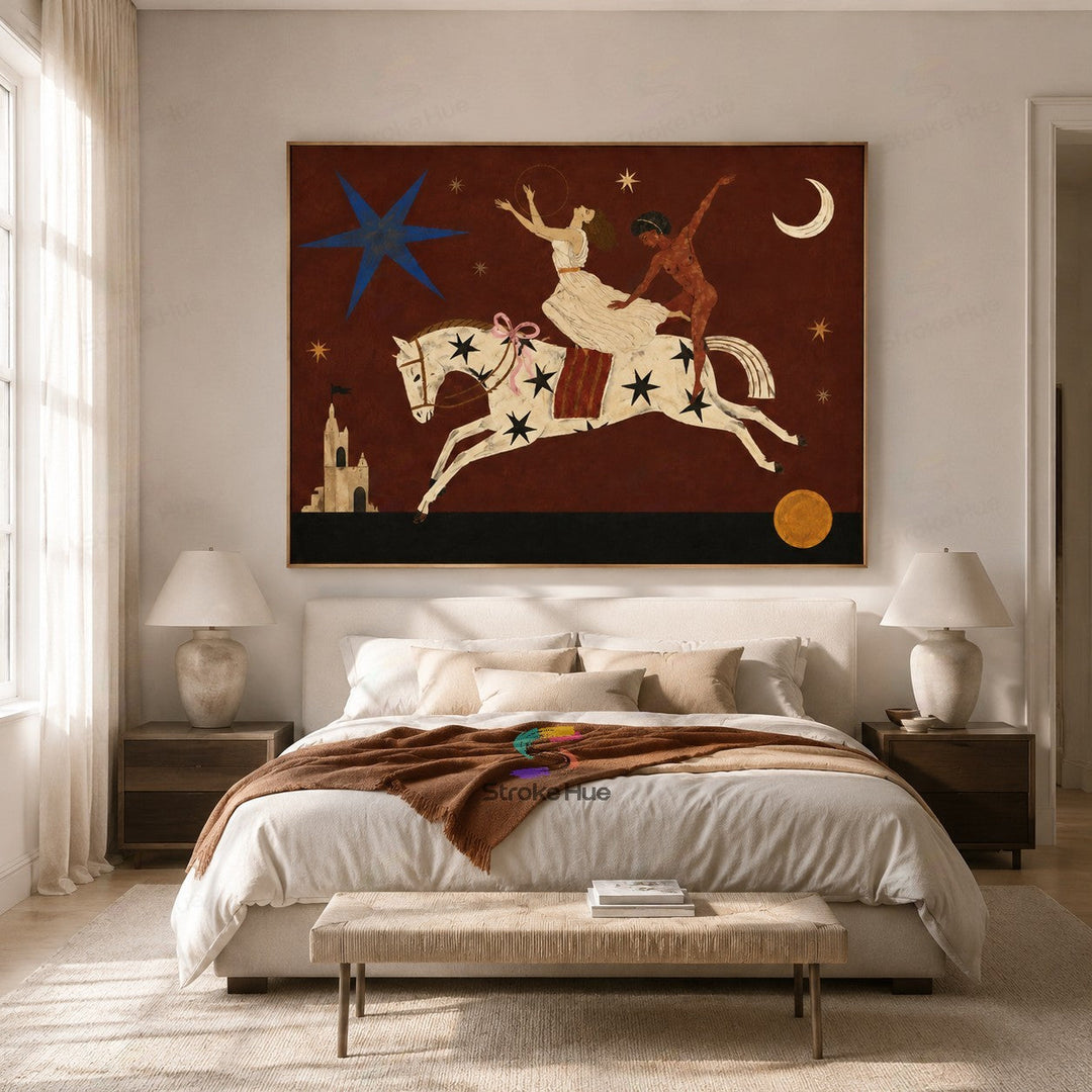 Celestial Ride-Horse Painting