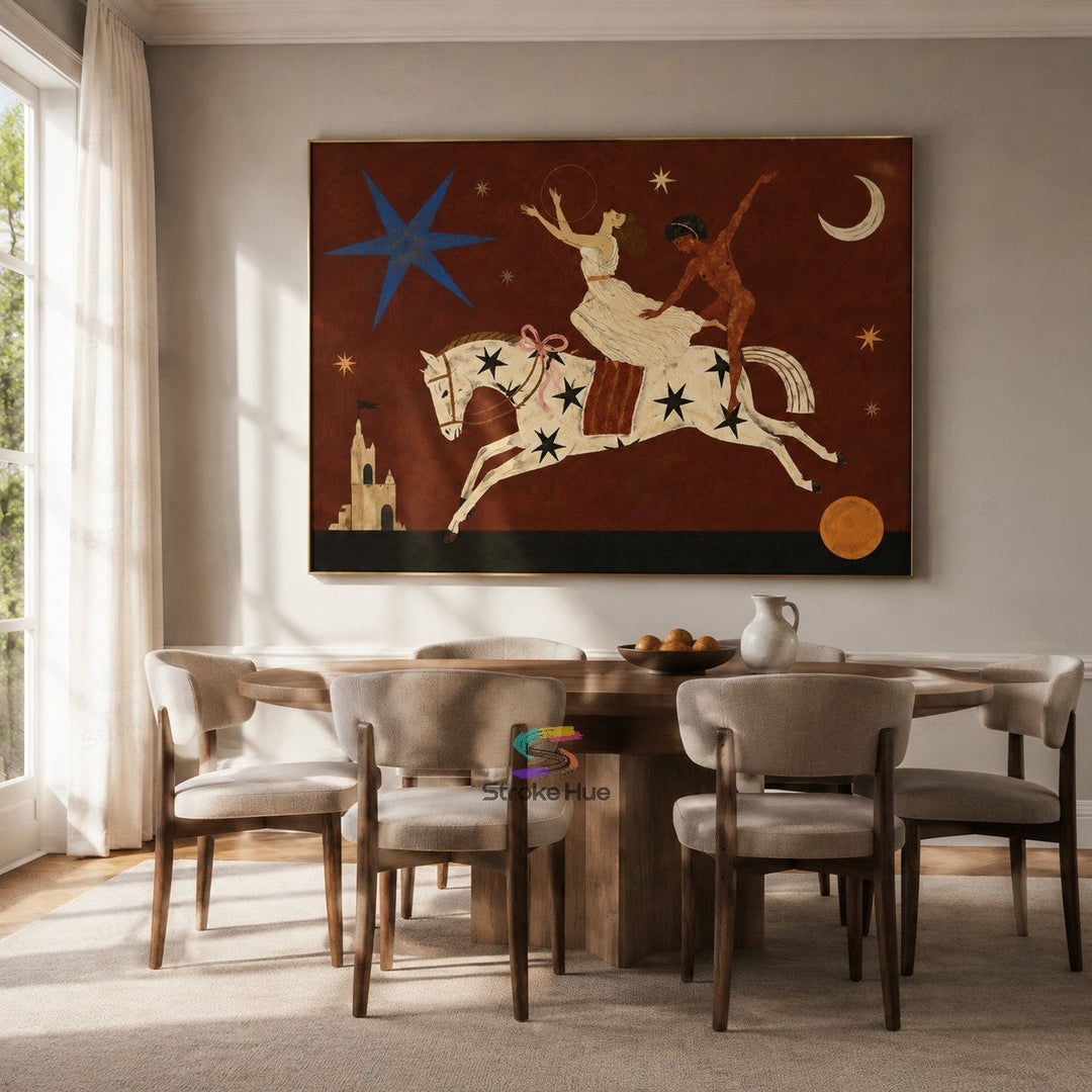 Celestial Ride-Horse Painting