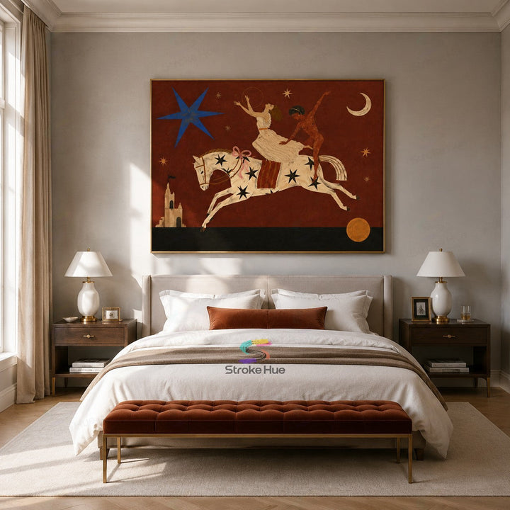 Celestial Ride-Horse Painting