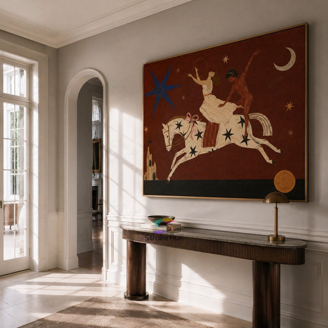 Celestial Ride-Horse Painting