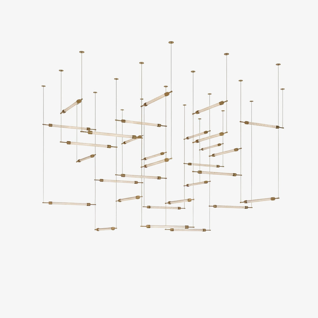 Crystal Grid Customize Chandelier