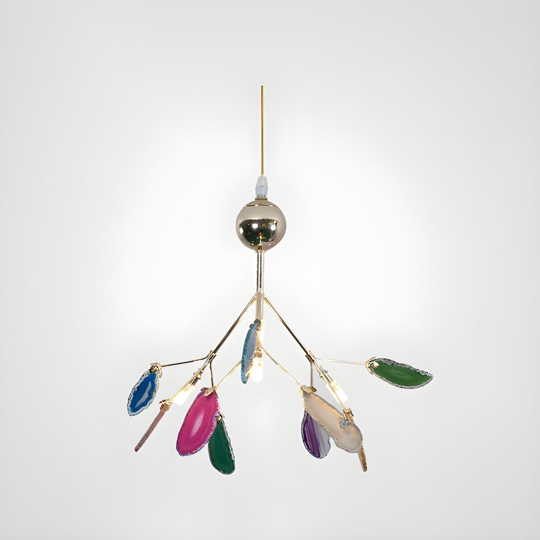 Agate Flake Chandelier