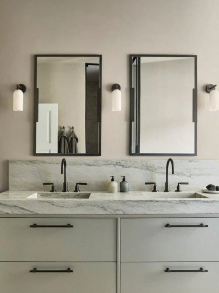 Alabaster Pillar Alabaster Wall Sconce