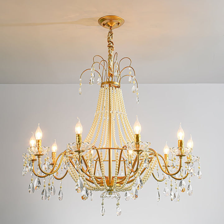 Arcadia Gold Chandelier