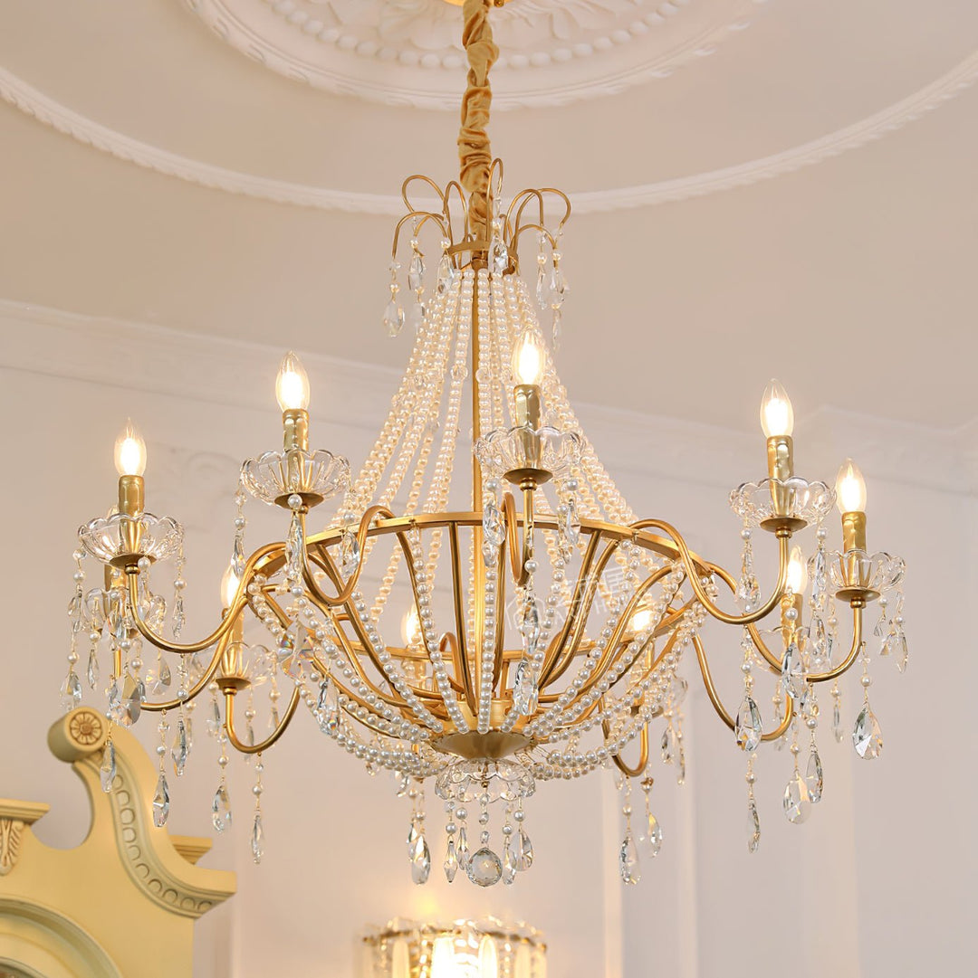 Arcadia Gold Chandelier