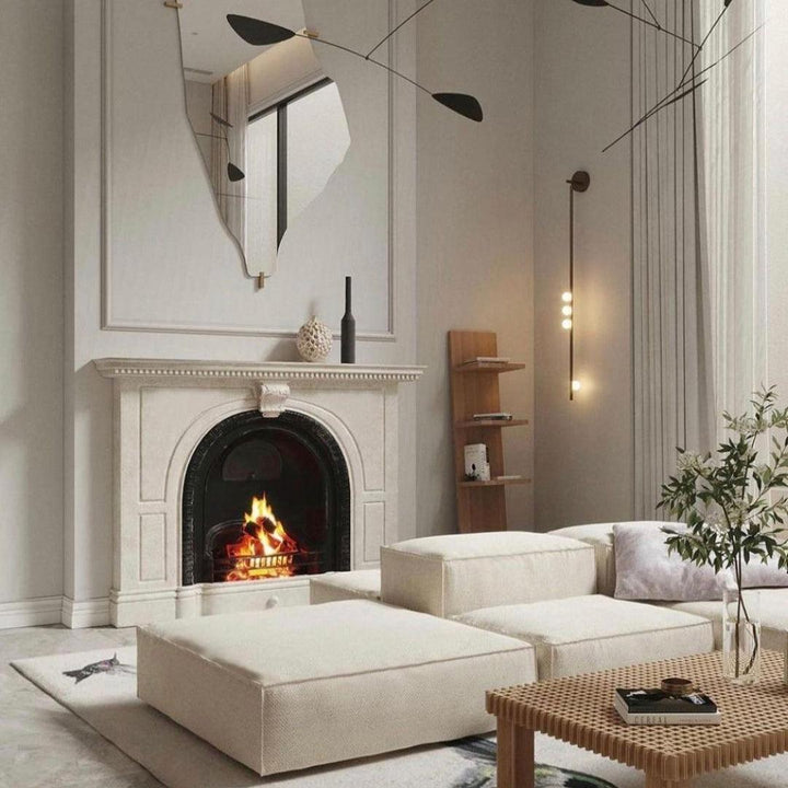 Brass Glass Tube Wall Lamp