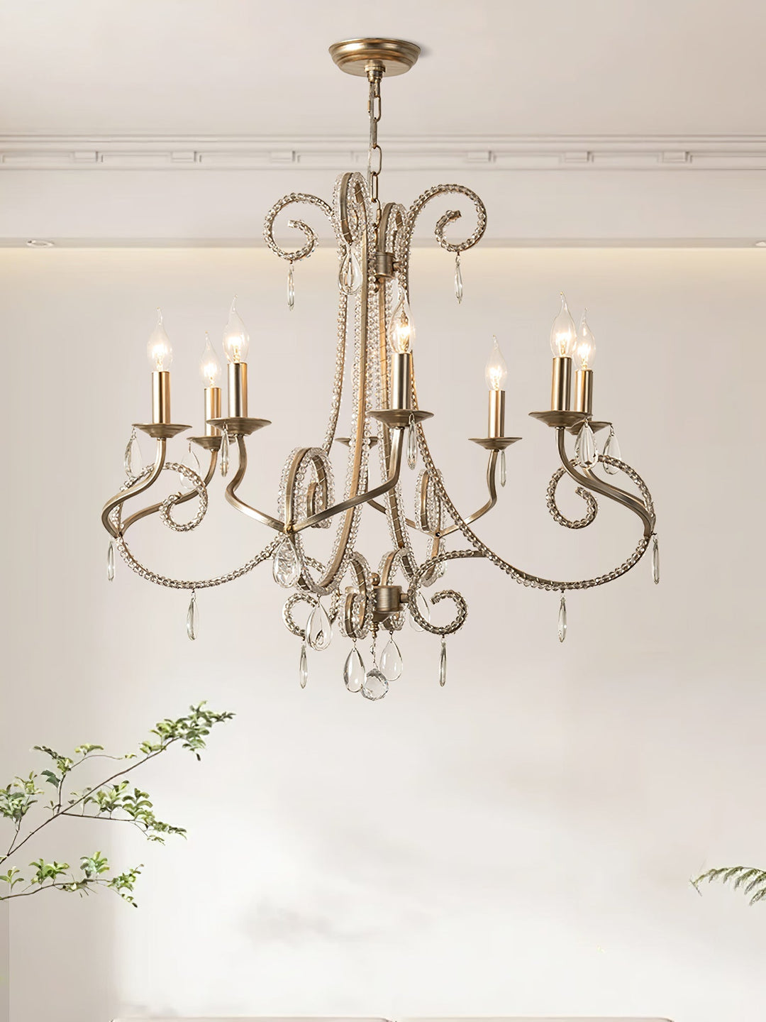 Candle Crystal Chandelier