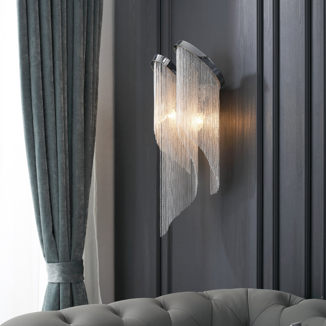 Chain Tassel Wall Lamp