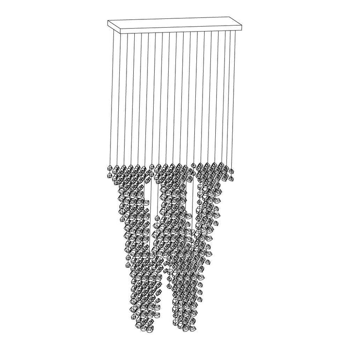 Charcoal Chandeliers W