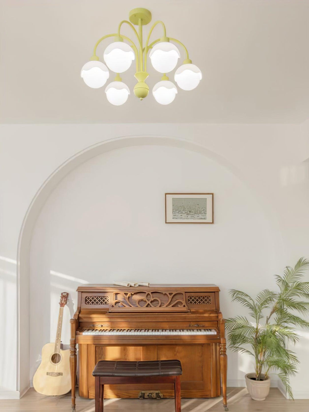 Creamy Lychee Matcha Chandelier