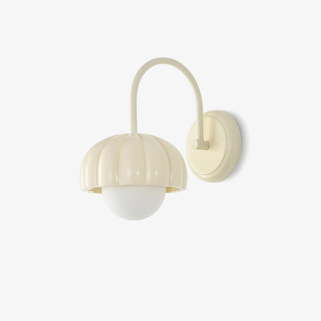 Creamy Pumpkin Wall Light