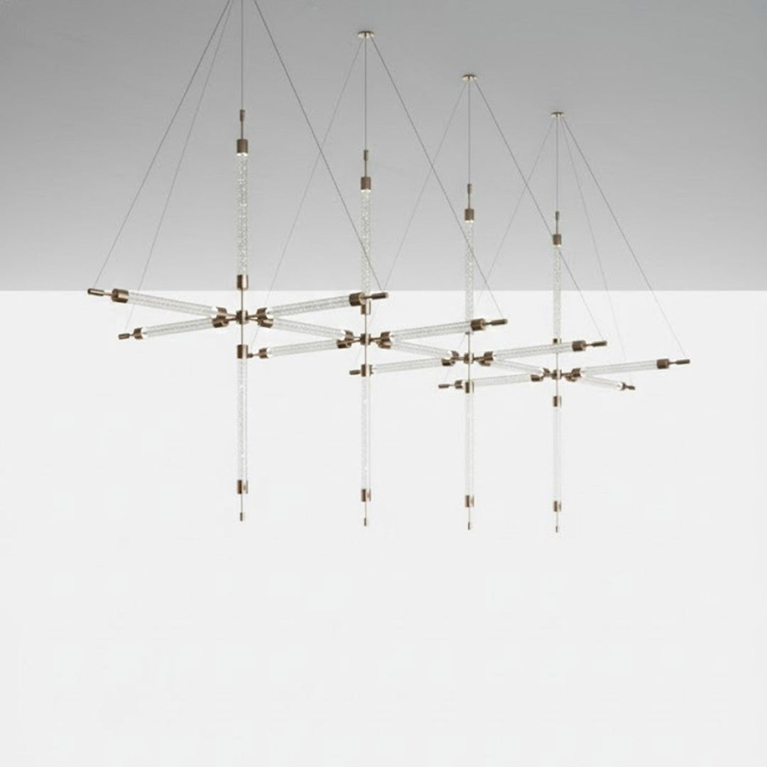 Crystal Grid Customize Chandelier