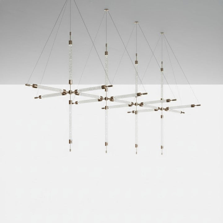 Crystal Grid Customize Chandelier