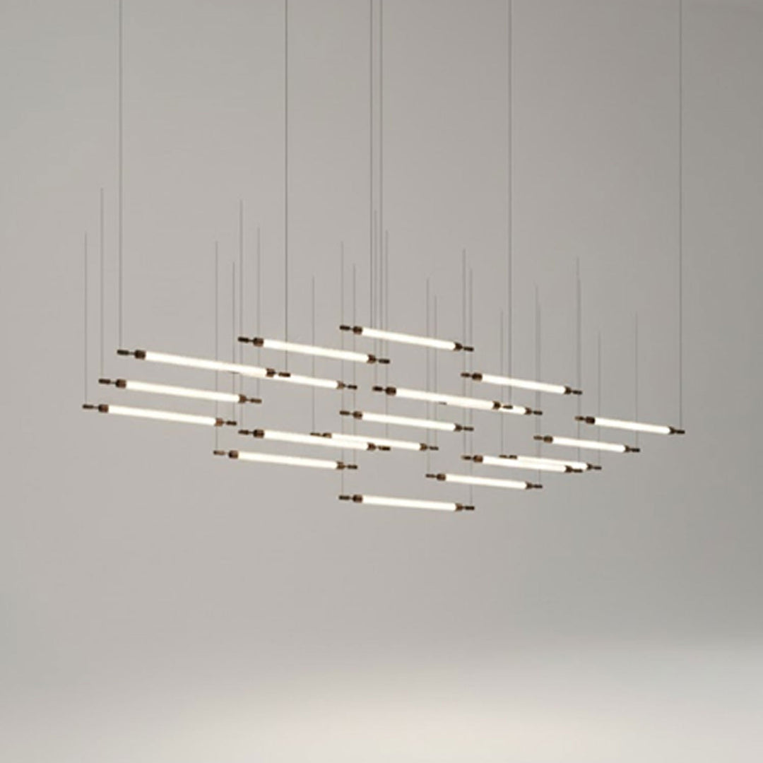 Crystal Grid Customize Chandelier