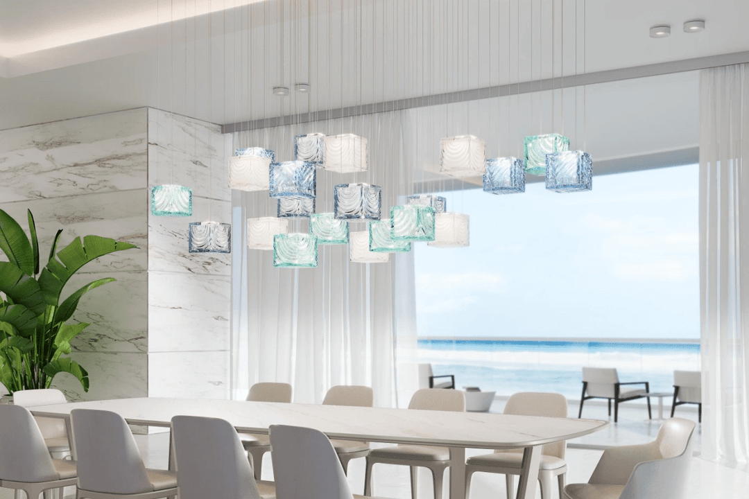 Crystal Pixels Customize Chandelier