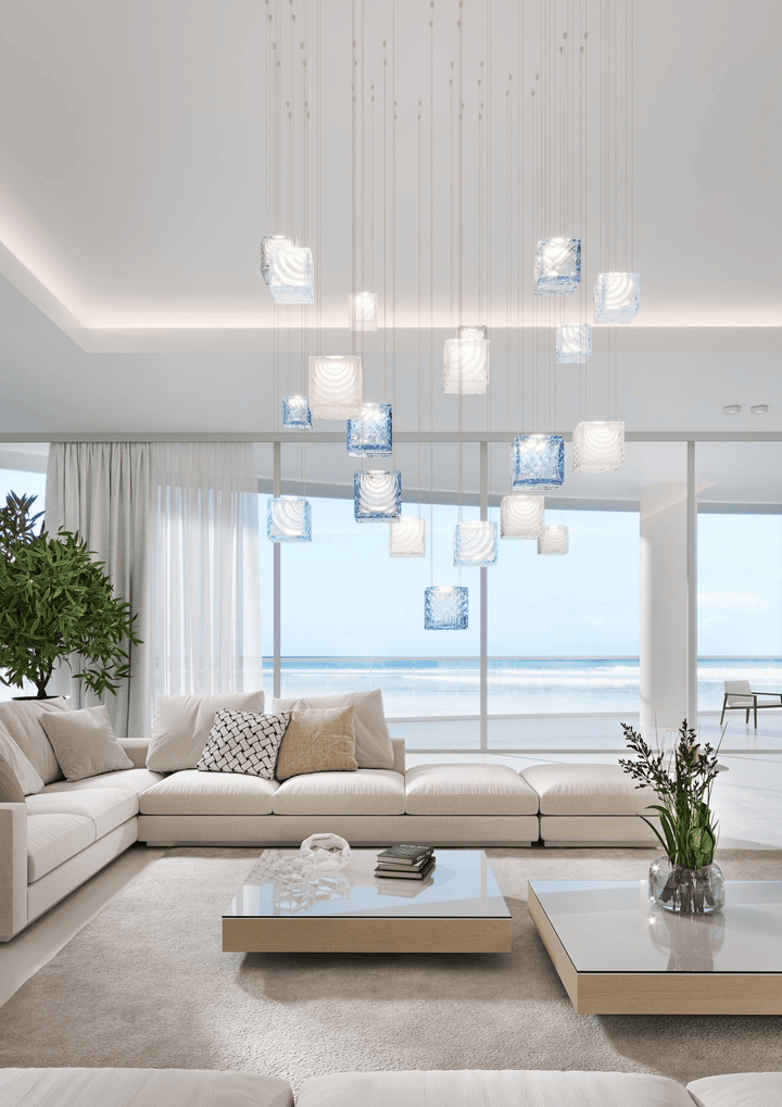 Crystal Pixels Customize Chandelier