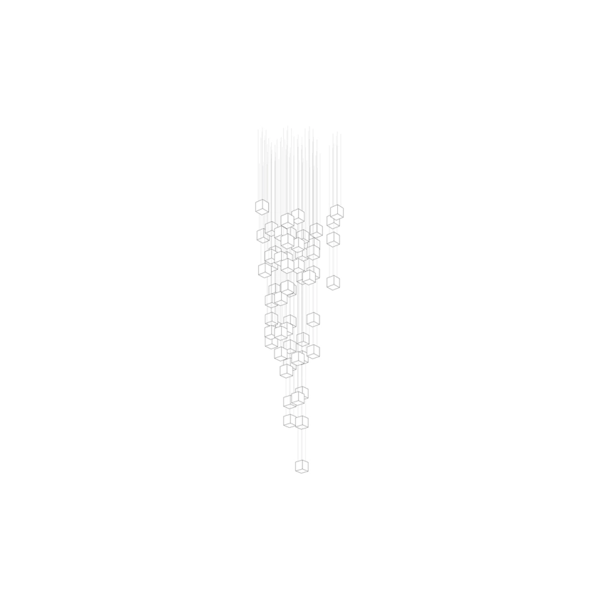 Crystal Pixels Customize Chandelier