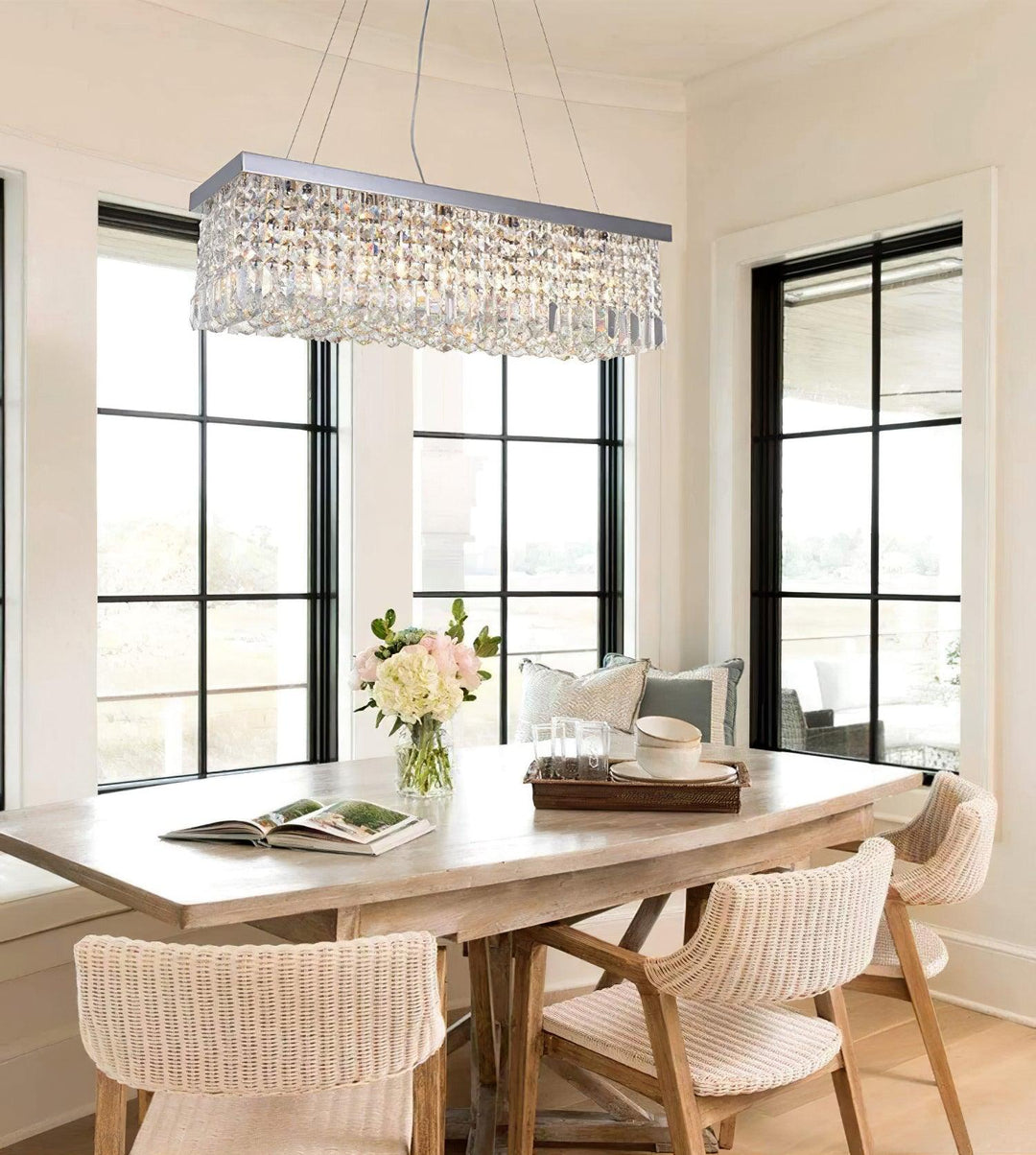Crystal Raindrop Chandelier