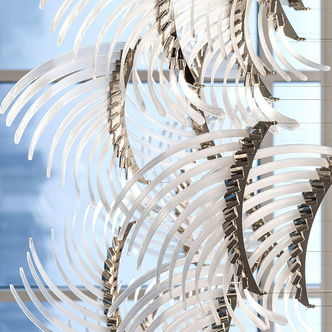 Bird Feather Wings Chandelier