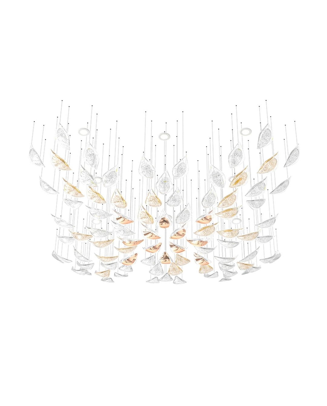 Floating Leaves Ceiling fixture Chandelier