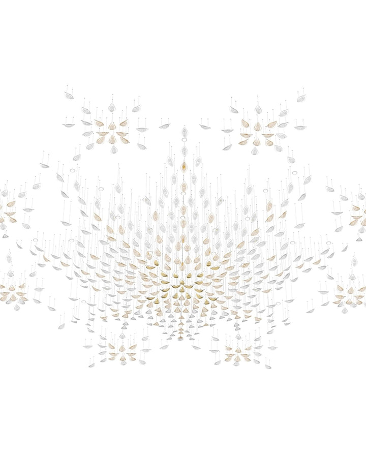 Floating Leaves Ceiling fixture Chandelier
