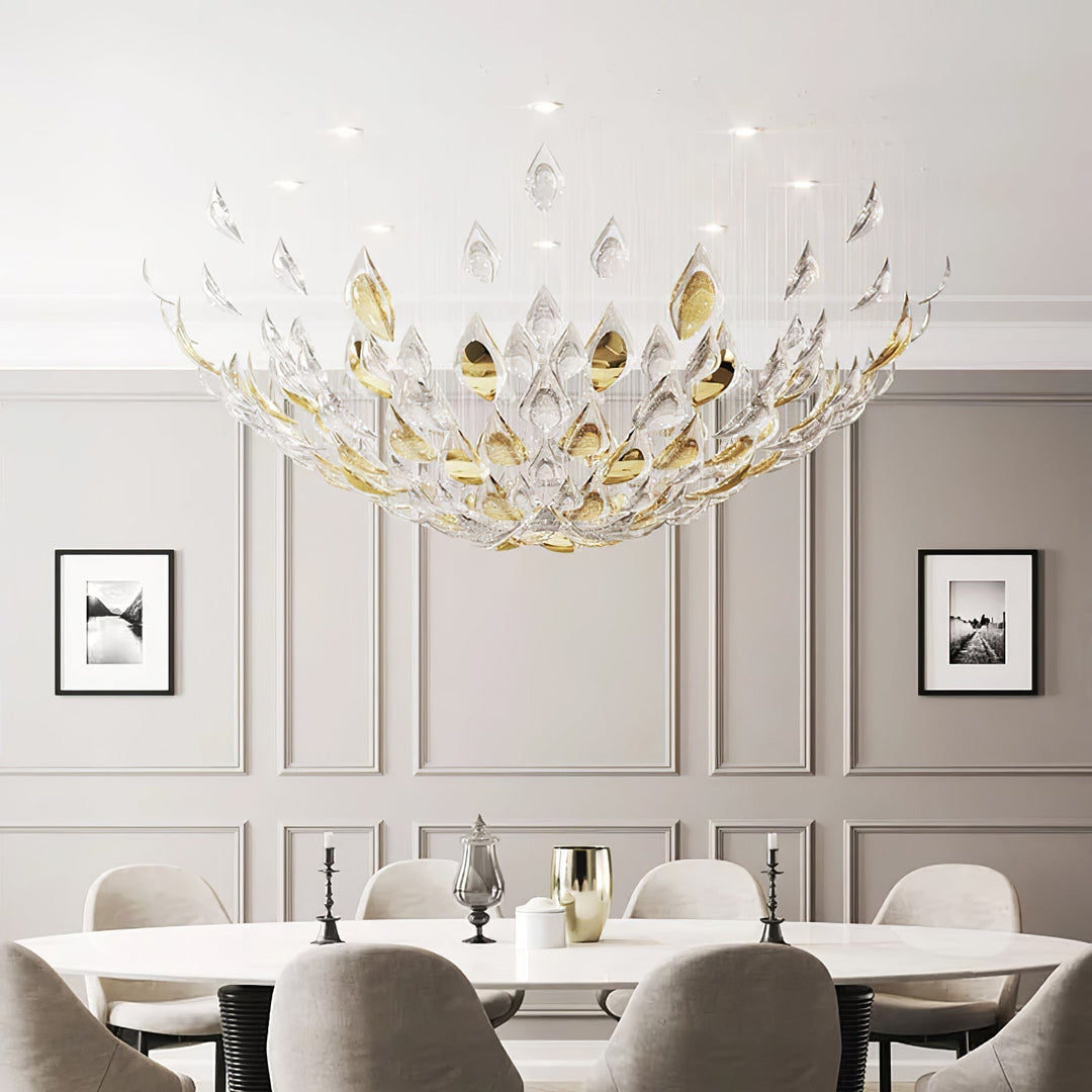 Floating Leaves Ceiling fixture Chandelier