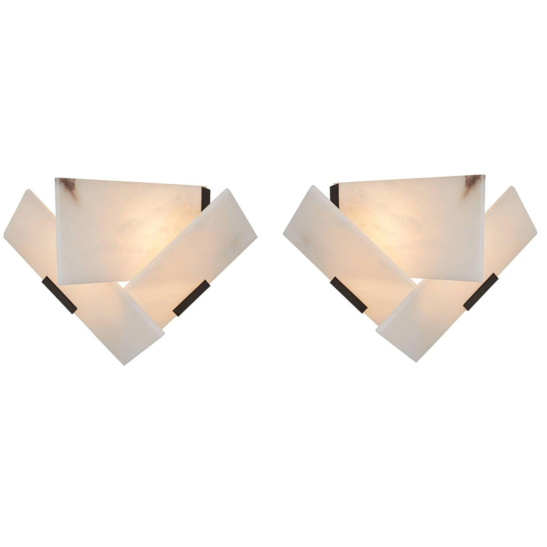 Fly Alabaster Wall-mounted light Sconce