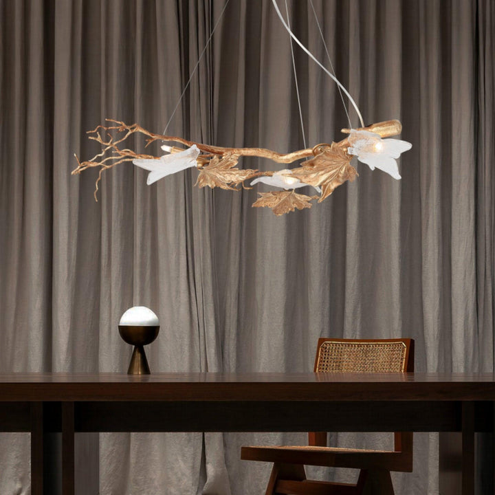Folio Branch Brass Pendant light Chandelier