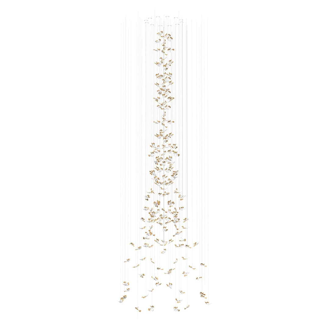 Frosted Petals Frozen Electrolier Chandelier