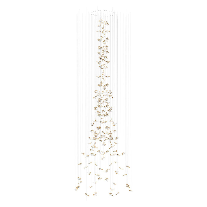 Frosted Petals Frozen Electrolier Chandelier