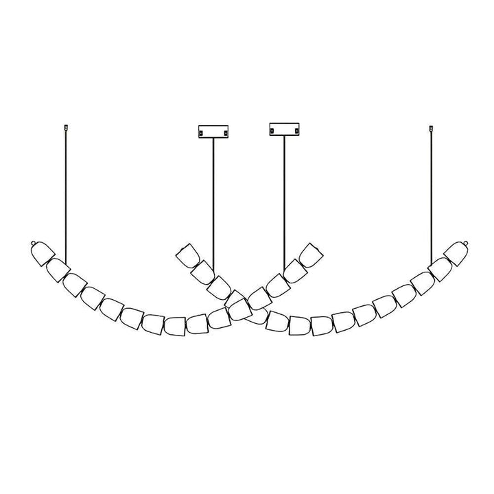 Gabriel Gasolier Chandelier A