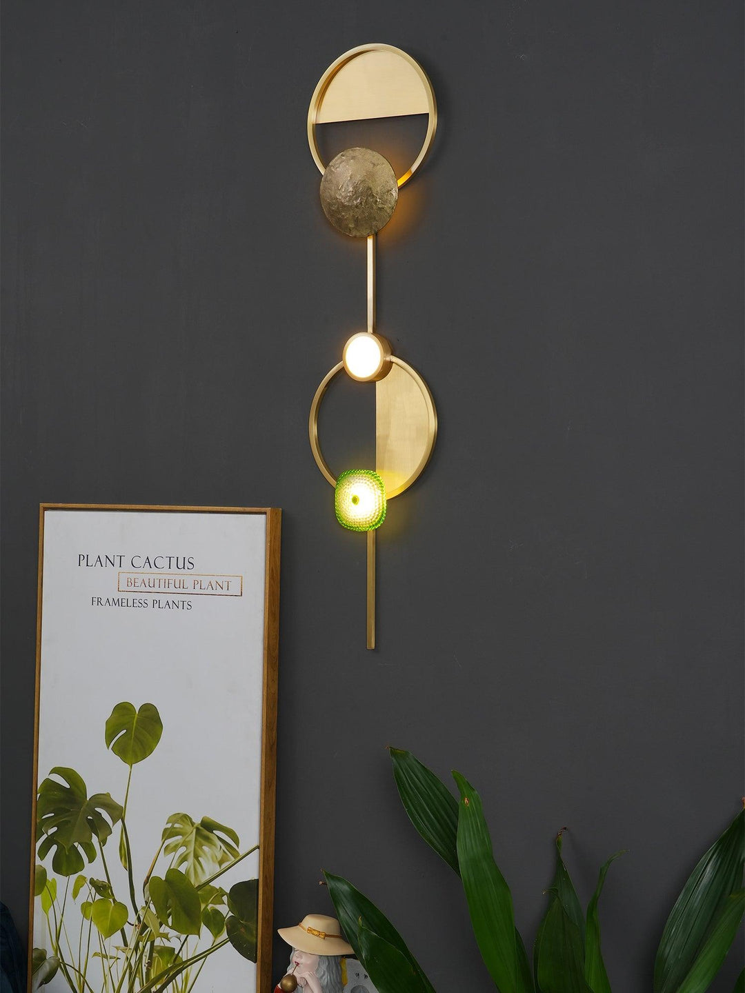 Gemstone Bracket light Wall Lamp