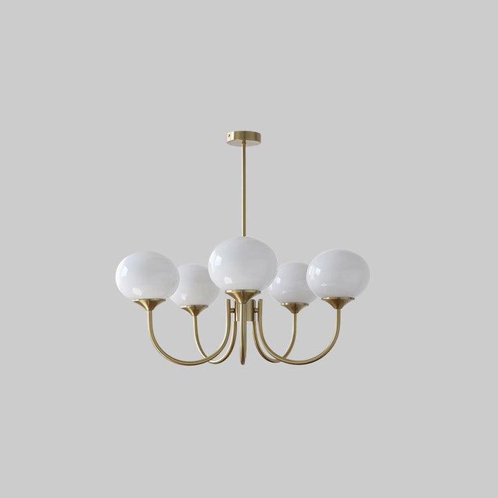Marshmallow Crown Chandelier