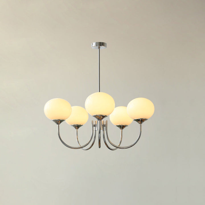 Marshmallow Crown Chandelier