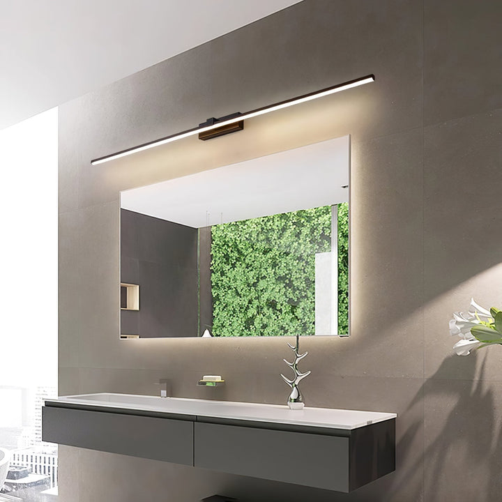 Metal Linear Mirror Sconce Wall Light