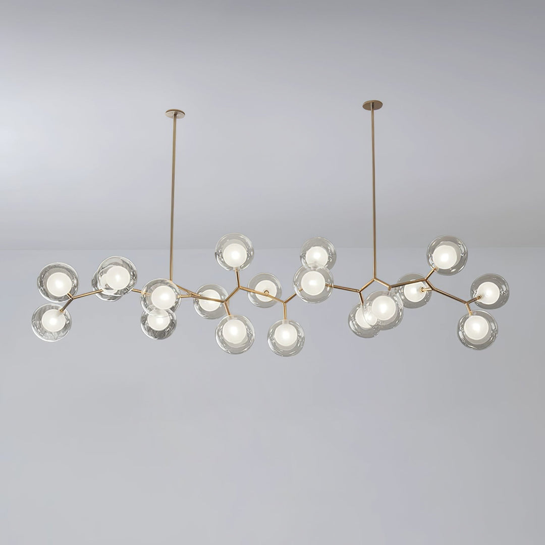 Molecular Glass Balls Pendant light Chandelier