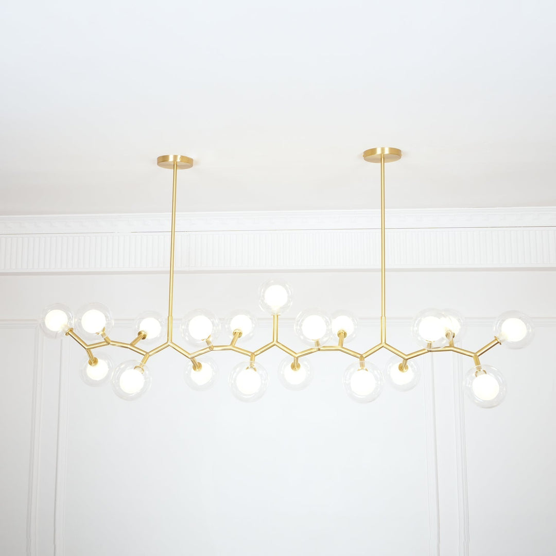 Molecular Glass Balls Pendant light Chandelier