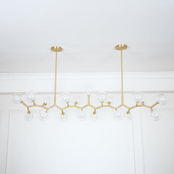 Molecular Glass Balls Pendant light Chandelier