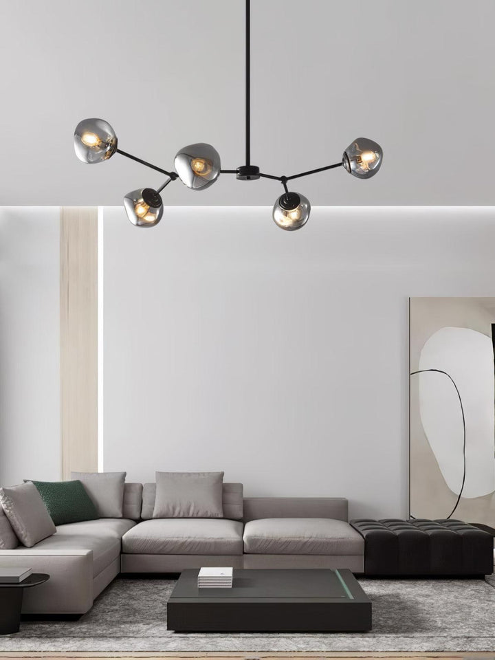 Molecular Glass Pendant light Chandelier