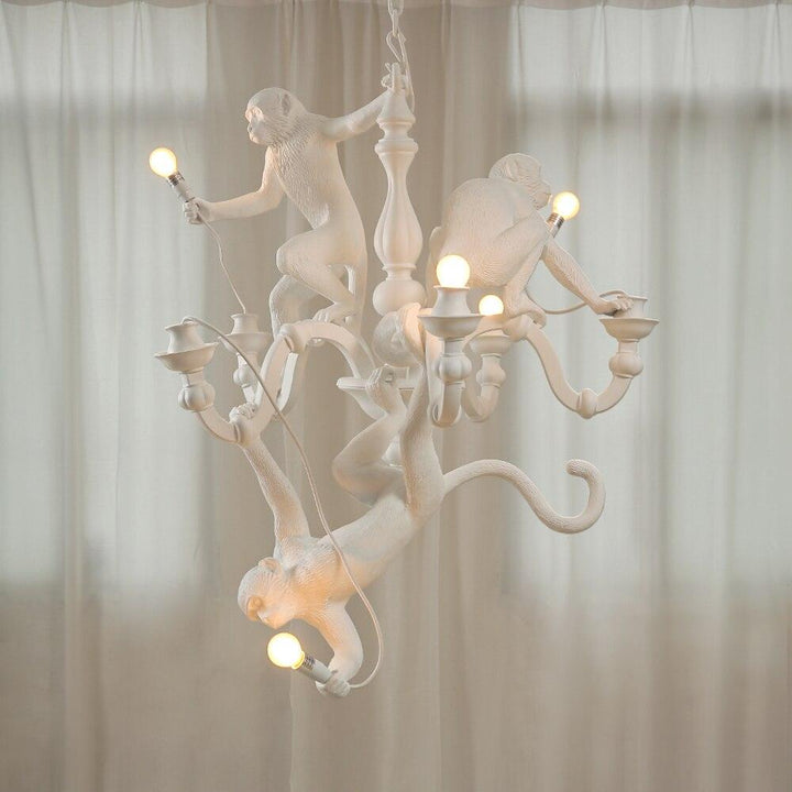 Monkey Candelabrum Chandelier